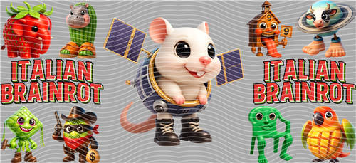 16oz Cartoon-T 2547